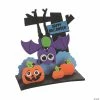 Deals 🌟 3D Happy 💀 Halloween Bat Craft Kit - Makes 12 🌟 -Halloween Crafts Shop 3d happy halloween bat craft kit makes 1213950293