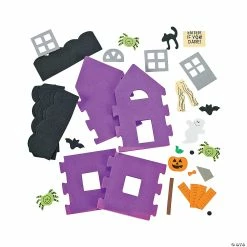 Discount 🔥 3D Haunted House Craft Kit - Makes 12 🧨 -Halloween Crafts Shop 3d haunted house craft kit makes 1248 4471c a01