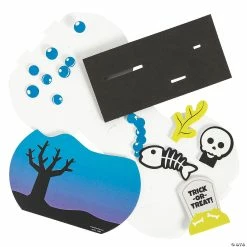 Outlet 🔥 3D Skeleton Fishbowl Craft Kit - Makes 12 💯 -Halloween Crafts Shop 3d skeleton fishbowl craft kit makes 1213950281 a01