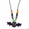Coupon ⌛ Bat Necklace Craft Kit - Makes 12 🔔 -Halloween Crafts Shop bat necklace craft kit makes 1213704004