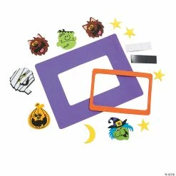 Discount 😍 Boo Bunch Picture Frame Magnet Craft Kit - Makes 50 🧨 -Halloween Crafts Shop boo bunch picture frame magnet craft kit makes 5048 6924 a01
