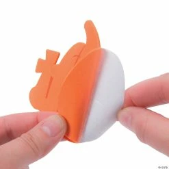 Best Sale 🥰 Christian Pumpkin Lollipop Craft Kit - Makes 12 😉 -Halloween Crafts Shop christian pumpkin lollipop craft kit makes 1213781269 a02