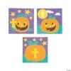 Flash Sale 😀 Christian Pumpkin Sand Art Pictures - 12 Pc. 👏 -Halloween Crafts Shop christian pumpkin sand art pictures 12 pc 13805612