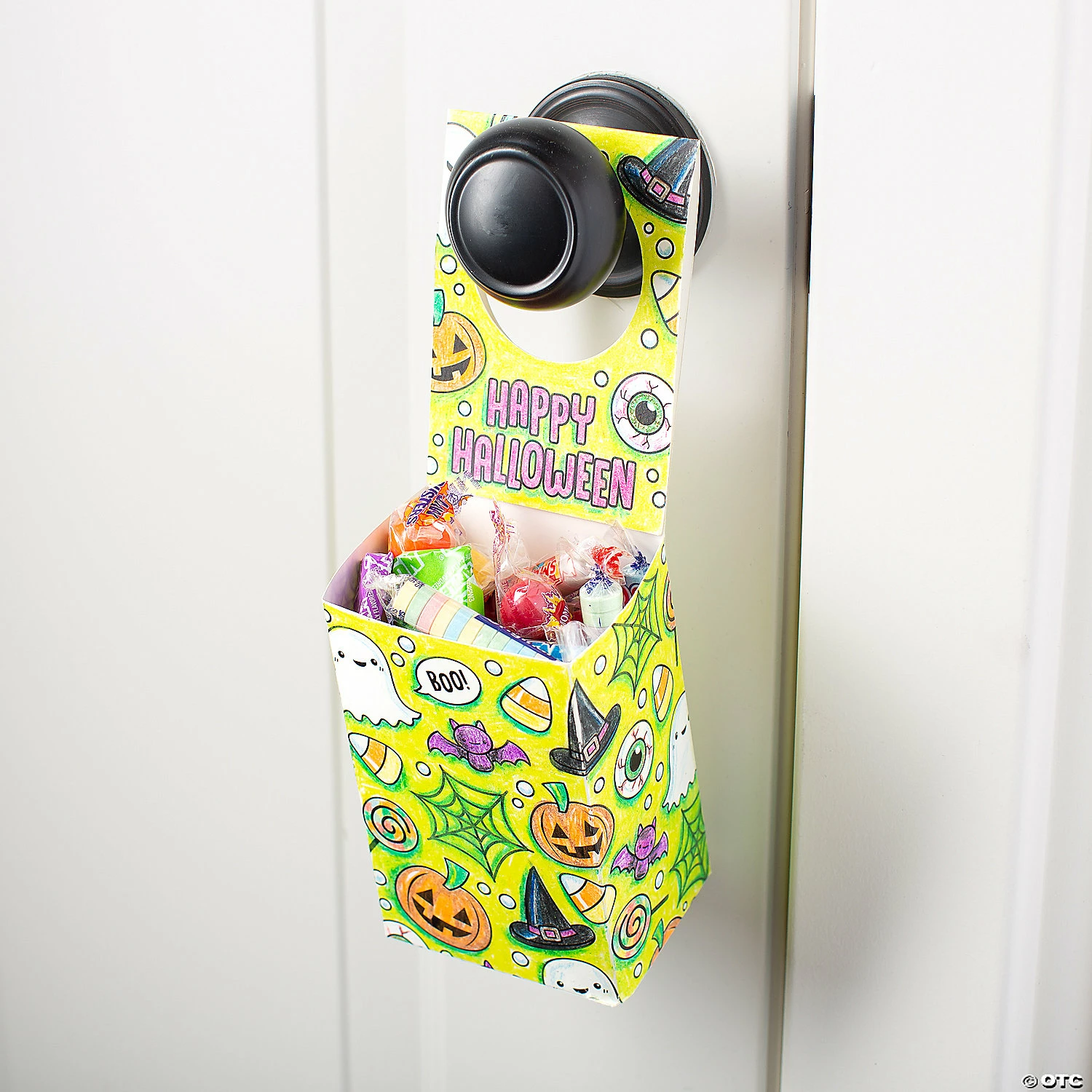 Cheap โค๏ธ Color Your Own ๐ Halloween Door Hanger Treat Boxes - 12 Pc. โ๏ธ 5 Cheap โค๏ธ Color Your Own ๐ Halloween Door Hanger Treat Boxes - 12 Pc. โ๏ธ - Image 3