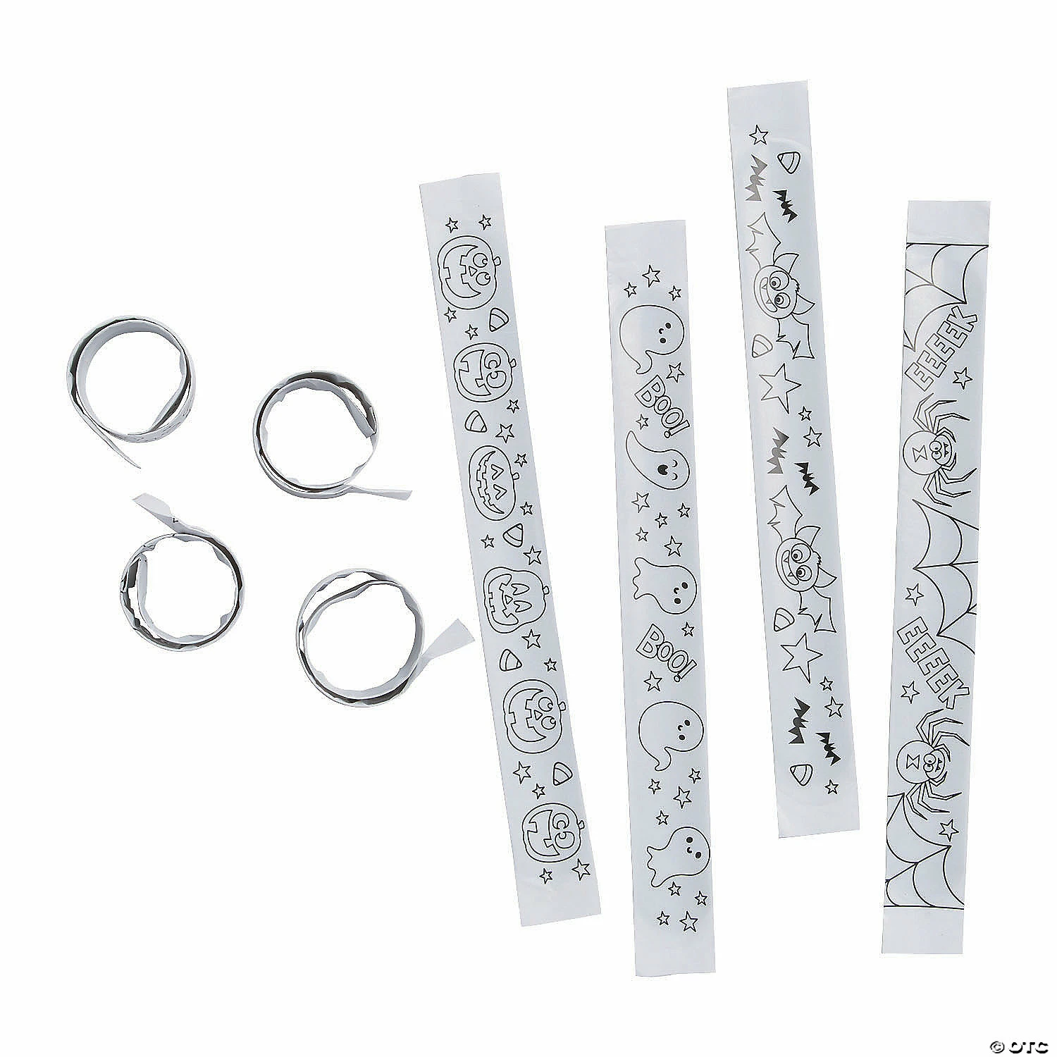 Deals π Color Your Own π§ Halloween Slap Bracelets - 48 Pc. π€© 4 Deals π Color Your Own π§ Halloween Slap Bracelets - 48 Pc. π€© - Image 2
