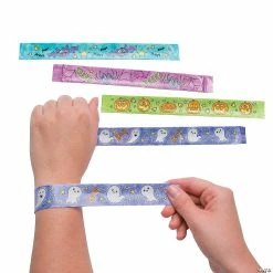 Deals π Color Your Own π§ Halloween Slap Bracelets - 48 Pc. π€© 7 Deals π Color Your Own π§ Halloween Slap Bracelets - 48 Pc. π€© -Halloween Crafts Shop color your own halloween slap bracelets 48 pc 13811725 a02