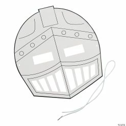 Outlet ⭐ Color Your Own Knight Masks - 12 Pc. 🛒 -Halloween Crafts Shop color your own knight masks 12 pc 13596823 a01