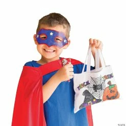 Wholesale 🎉 Color Your Own Medium Trick-or-Treat Tote Bags - 50 Pc. 👍 -Halloween Crafts Shop color your own medium trick or treat tote bags 50 pc 48 7014 a02