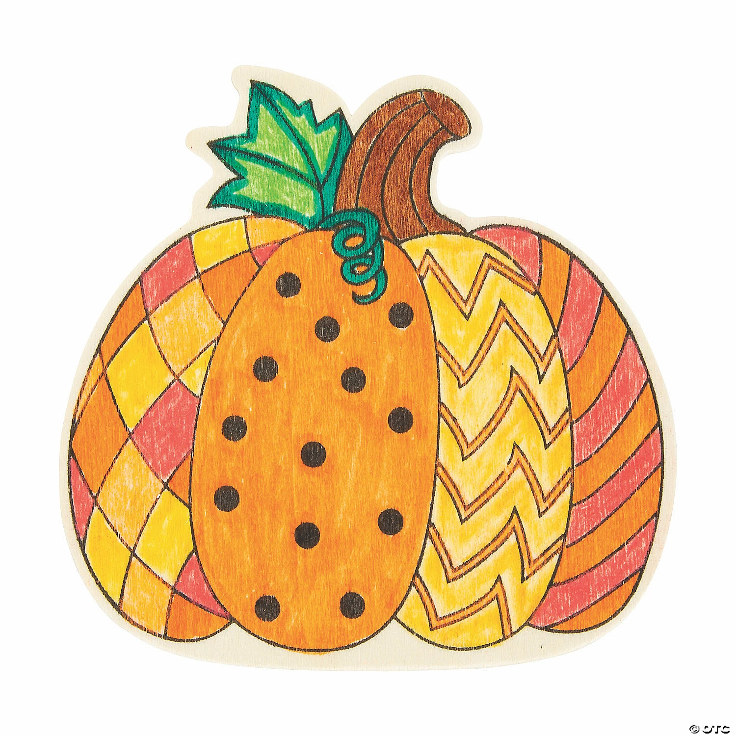 Wholesale ๐ Color Your Own Pumpkins - 12 Pc. โ 4 Wholesale ๐ Color Your Own Pumpkins - 12 Pc. โ - Image 2