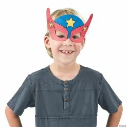 Best Pirce ✨ Color Your Own Superhero Masks - 12 Pc. 🧨 -Halloween Crafts Shop color your own superhero masks 12 pc 48 8198 a02