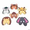 Best Sale 😍 Color Your Own Zoo Animal Masks - 12 Pc. 🥰 -Halloween Crafts Shop color your own zoo animal masks 12 pc 48 968