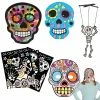 Promo 🔔 Day of the Dead Craft Kit Assortment - Makes 72 🥰 -Halloween Crafts Shop day of the dead craft kit assortment makes 7213982791