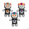 Brand new ❤️ Day of the Dead Magnet Craft Kit - Makes 12 ✔️ -Halloween Crafts Shop day of the dead magnet craft kit makes 1213982718