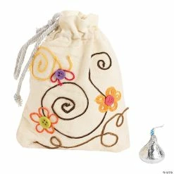 Best reviews of ๐ฏ DIY Mini Canvas Drawstring Bags - 48 Pc. ๐