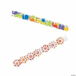 Outlet 🤩 DIY Slap Bracelets - 48 Pc. 🔔 -Halloween Crafts Shop diy slap bracelets 48 pc 48 8262 a03