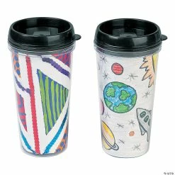 Coupon 🔔 DIY Travel Mugs - 6 Ct. 🎁 -Halloween Crafts Shop diy travel mugs 6 ct 57 9510 a02
