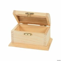 Top 10 💯 DIY Unfinished Wood Treasure Boxes - 12 Pc. ⌛