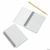 Discount 🎉 DIY White Canvas Spiral Notebooks - 12 Pc. 👍