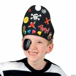 Deals ✨ Fabulous Foam Pirate Hat Kit - Makes 12 ❤️ 8 Deals ✨ Fabulous Foam Pirate Hat Kit - Makes 12 ❤️ -Halloween Crafts Shop fabulous foam pirate hat kit makes 1257 20016 a02