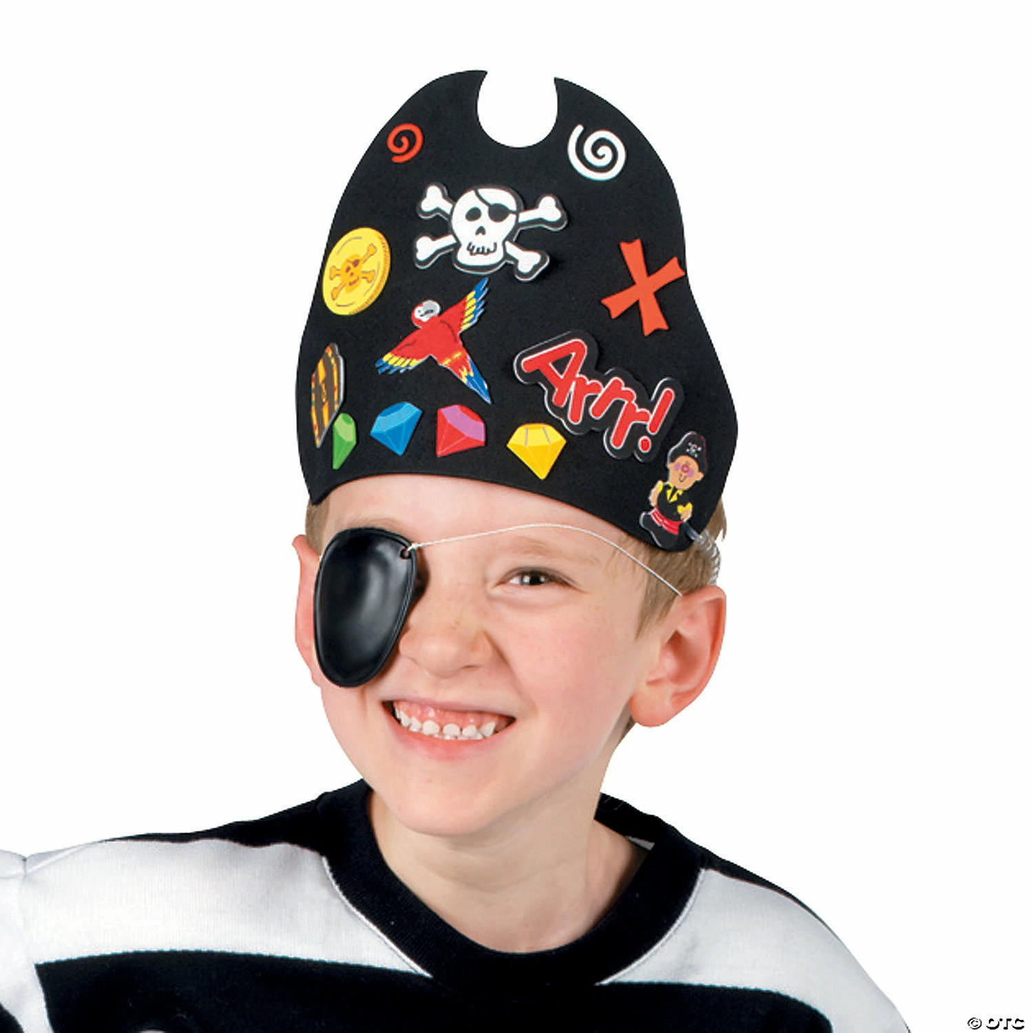 Deals ✨ Fabulous Foam Pirate Hat Kit - Makes 12 ❤️ 5 Deals ✨ Fabulous Foam Pirate Hat Kit - Makes 12 ❤️ - Image 3