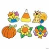 Hot Sale ✔️ Fall Suncatchers - 24 Pc. 🌟 -Halloween Crafts Shop fall suncatchers 24 pc 48 9999