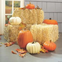 Coupon 😉 FloraCraft® Decorative Straw Hay Bale - 24" 👏 -Halloween Crafts Shop floracraft sup sup decorative straw hay bale 2413937890 a02