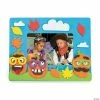 Discount 🛒 Funny Face Pumpkin Picture Frame Magnet Craft Kit - Makes 12 ✨