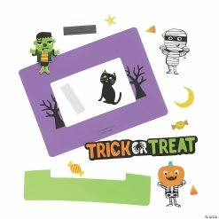 Budget ⌛ Ghoul Gang Picture Frame Magnet Craft Kit - Makes 12 🛒 -Halloween Crafts Shop ghoul gang picture frame magnet craft kit makes 1213950345 a01