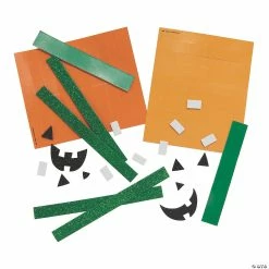 Cheap π Glitter Jack-Oβ-Lantern Craft Kit- Makes 12 π 6 Cheap π Glitter Jack-Oβ-Lantern Craft Kit- Makes 12 π -Halloween Crafts Shop glitter jack o lantern craft kit makes 1213950322 a01