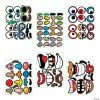 Deals 🎁 Goofy Jack-O-Lantern Face Sticker Sheets - 12 Pc. 🎉 -Halloween Crafts Shop goofy jack o lantern face sticker sheets 12 pc 13707814