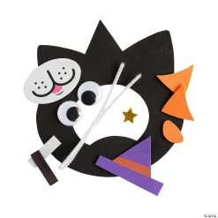 Coupon 🧨 Googly Eyes 🦇 Halloween Cat Picture Frame Magnet Craft Kit - Makes 12 ✨ -Halloween Crafts Shop googly eyes halloween cat picture frame magnet craft kit makes 1213982691 a01