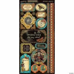 Best Pirce 🔥 Graphic 45 Deluxe Collector's Edition Pack 12"X12"-Steampunk Spells 👍 -Halloween Crafts Shop graphic 45 deluxe collectors edition pack 12x12 steampunk spells14255891 a02