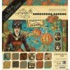 Budget ⭐ Graphic 45 Double-Sided Paper Pad 8"X8", 24 Sheets - Steampunk Spells 😀 -Halloween Crafts Shop graphic 45 double sided paper pad 8x8 24 sheets steampunk spells14255892