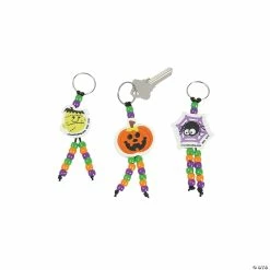 Deals ✔️ Halloween Beaded Keychain Craft Kit - Makes 50 ⌛