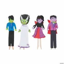Coupon ✨ Halloween Clothespin Character Craft Kit - Makes 12 😉