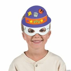 Cheap 🌟 Halloween Hat & Mask Craft Kit - Makes 12 💯 -Halloween Crafts Shop halloween hat and mask craft kit makes 1213605621 a05