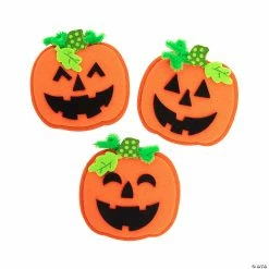 Deals 🤩 Halloween Jack-O’-Lantern Magnet Craft Kit - Makes 12 🌟