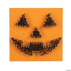 Discount 😉 Halloween Jack-o’-Lantern String Art Craft ❤️