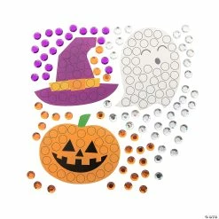 Budget 😀 Halloween Jewel Mosaic Craft Kit 👏 -Halloween Crafts Shop halloween jewel mosaic craft kit13950305 a01