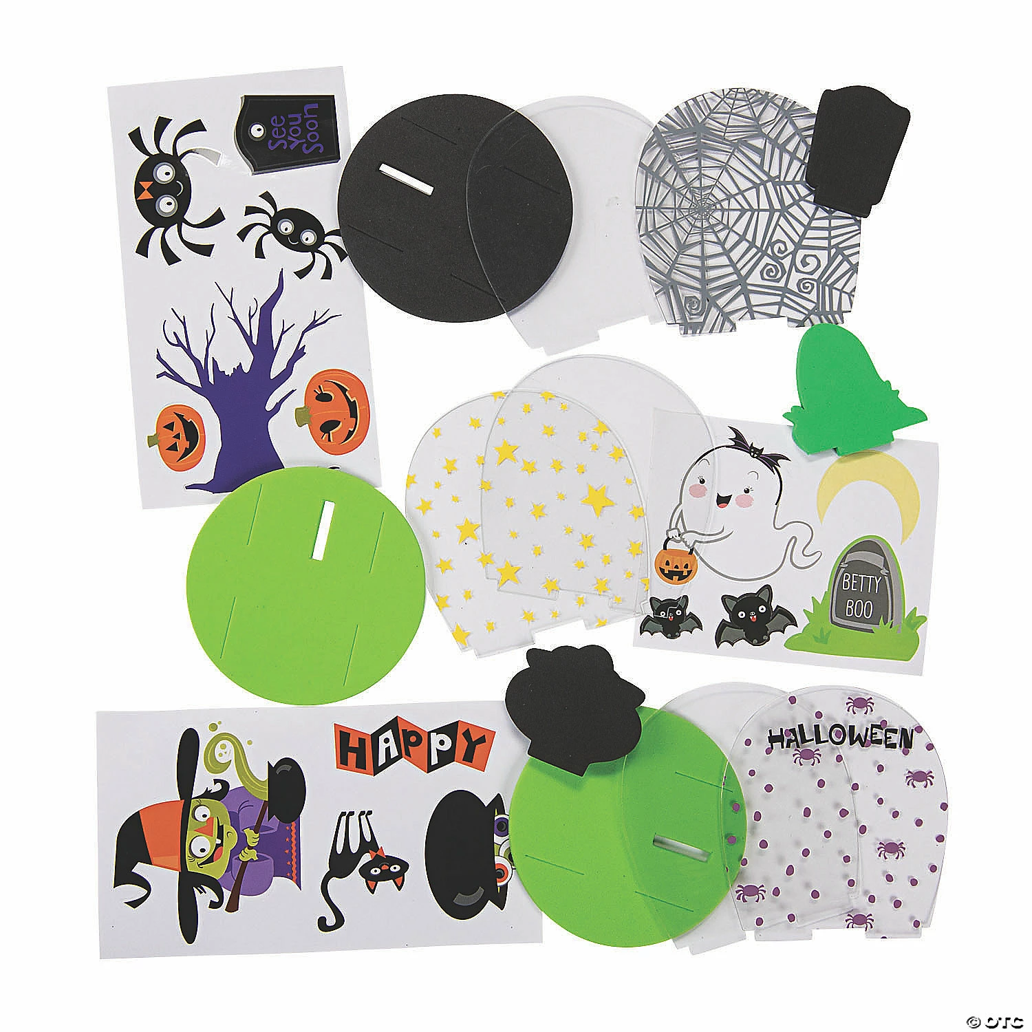 Buy π₯ Halloween Sticker Tabletop Craft Kit - Makes 12 π 4 Buy π₯ Halloween Sticker Tabletop Craft Kit - Makes 12 π - Image 2