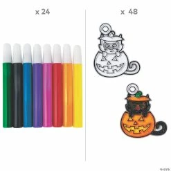 Halloween Crafts Shop -Halloween Crafts Shop halloween suncatcher assortment 72 pc 13968709 a01