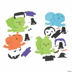 Brand new 🛒 Halloween Wind-Up Monster Toy Craft Kit - Makes 12 🥰 -Halloween Crafts Shop halloween wind up monster toy craft kit makes 1213851866 a01