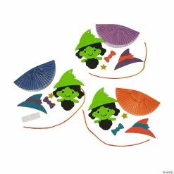 Cheap 🎁 Halloween Witch Ornament Craft Kit - Makes 12 🎉 -Halloween Crafts Shop halloween witch ornament craft kit makes 1213982719 a01