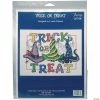 Best Pirce ❤️ Imaginating Counted Cross Stitch Kit 10.5"X7.75"- Trick Or Treat 🎉