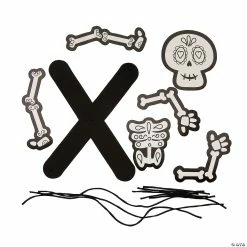 Halloween Crafts Shop -Halloween Crafts Shop jumbo day of the dead skeleton puppet craft kit makes 614113165 a01