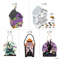 Cheapest ✨ Let’s Go to a Haunted House Craft Kit - Makes 60 ✨ -Halloween Crafts Shop let s go to a haunted house craft kit makes 6014113218 a01