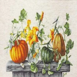 Brand new 🎁 Luca-S - Pumpkin B2303L Counted Cross-Stitch Kit ❤️