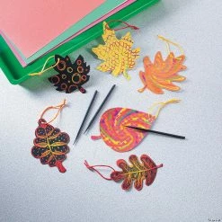 Top 10 ⌛ Magic Color Scratch Black Fall Leaves - 24 Pc. ❤️ 7 Top 10 ⌛ Magic Color Scratch Black Fall Leaves - 24 Pc. ❤️ -Halloween Crafts Shop magic color scratch black fall leaves 24 pc 48 3811g a02