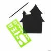 Brand new 🔥 Magic Color Scratch 🦇 Halloween Houses with Stencils - 12 Pc. 🥰 -Halloween Crafts Shop magic color scratch halloween houses with stencils 12 pc 13982749