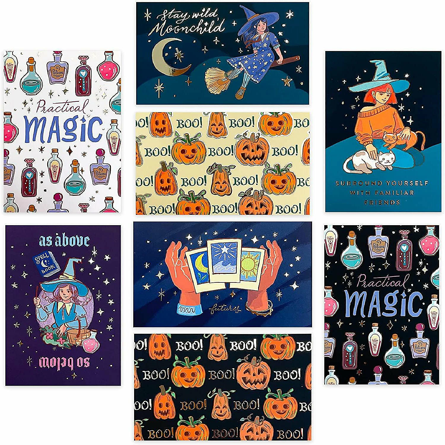 Buy ๐ Navy Peony Practical Magic ๐ฆ Halloween Postcards โจ 3 Buy ๐ Navy Peony Practical Magic ๐ฆ Halloween Postcards โจ
